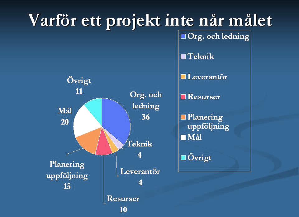 Projekt lyckas eller inte